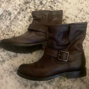 Frye Ankle Boot with Buckle